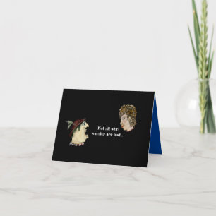 Niet iedereen die de ander verliest kaart