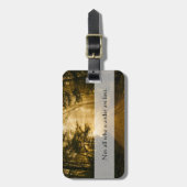 Niet iedereen die de wand kwijt is | Adventure-rei Bagagelabel (Voorkant verticaal)