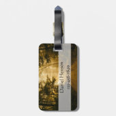 Niet iedereen die de wand kwijt is | Adventure-rei Bagagelabel (Achterkant verticaal)