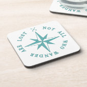 Niet iedereen die de wand kwijt is bier onderzetter (Linkerzijde)