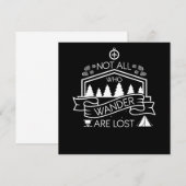 Niet iedereen die de wand kwijt is kaart (Voorkant / Achterkant)