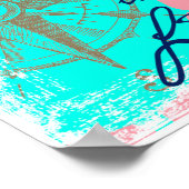 Niet iedereen die de wand kwijt is poster (Hoek)