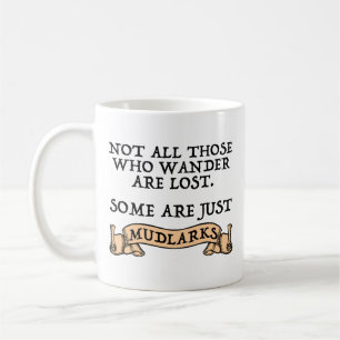 Niet iedereen die de wand kwijt is... sommige zijn koffiemok