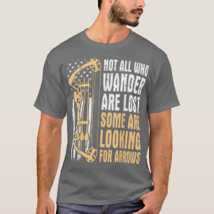 Niet iedereen die de wand kwijt is sommigen zoeken t-shirt
