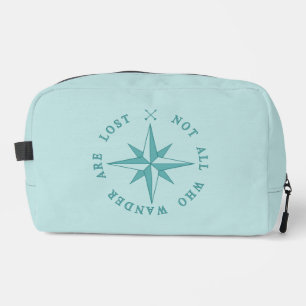 Niet iedereen die de wand kwijt is toilettasje