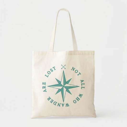 Niet iedereen die de wand kwijt is tote bag (Voorkant)