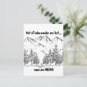 Niet iedereen die de Wander verliest alvorens Quot Briefkaart (Staand voorkant)