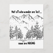 Niet iedereen die de Wander verliest alvorens Quot Briefkaart (Voorkant)