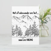 Niet iedereen die de Wander verliest alvorens Quot Kaart (Staand voorkant)