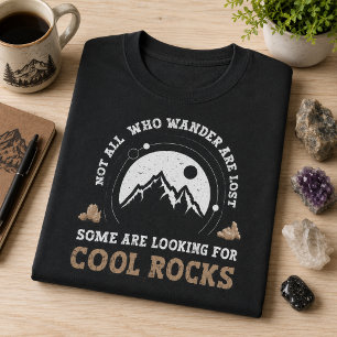 Niet iedereen die dwaalt is verloren Retro Cool St T-shirt