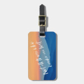 Niet iedereen die een reisprijsopgave wast bagagelabel (Voorkant verticaal)