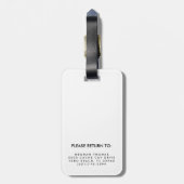 Niet iedereen die een reisprijsopgave wast bagagelabel (Achterkant verticaal)