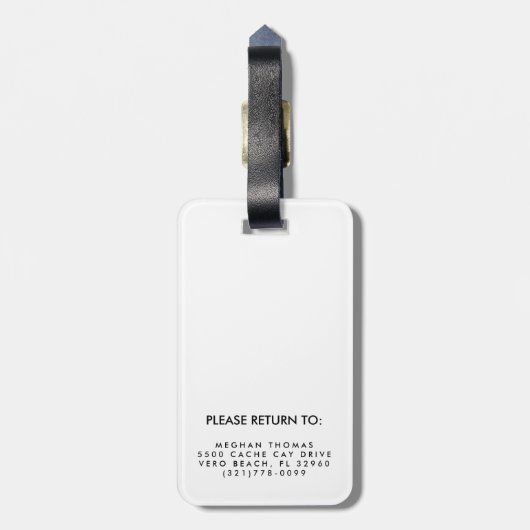 Niet iedereen die een reisprijsopgave wast bagagelabel (Achterkant verticaal)