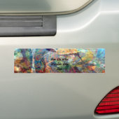 Niet iedereen die Inspirerend citaten rondzwerft Bumpersticker (Op auto)