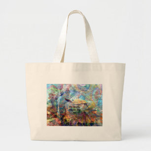 Niet iedereen die Inspirerend citaten rondzwerft Grote Tote Bag