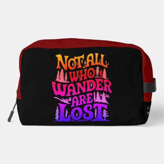 Niet iedereen die met design bezig is toilettasje (Achterkant)