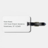 Niet iedereen die op Bagagelabel loopt (Achterkant horizontaal)