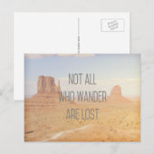 Niet iedereen die op Briefkaart loopt (Voorkant / Achterkant)