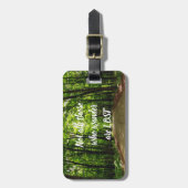 Niet iedereen die wander bagagelabel (Voorkant verticaal)