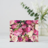 Niet iedereen die wander briefkaart (Staand voorkant)