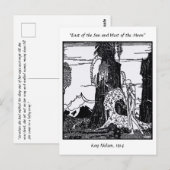 Niet iedereen die wander kwijt is, Kay Nielsen Briefkaart (Voorkant / Achterkant)