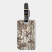 Niet iedereen die wander verliest citaat | BAGAGEL Bagagelabel (Voorkant verticaal)