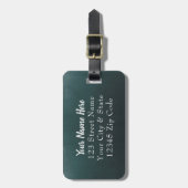 Niet iedereen die wander verliest citaat | BAGAGEL Bagagelabel (Voorkant verticaal)