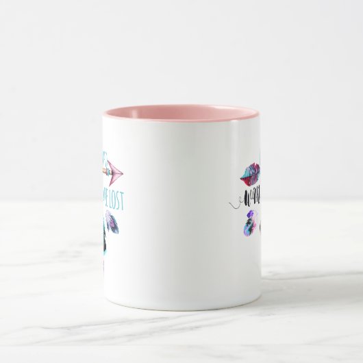 Niet iedereen die wander verliest, is de Bohemen-w Mok (Midden)