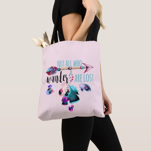 Niet iedereen die wander verliest, is de Bohemen-w Tote Bag (Dichtbij)