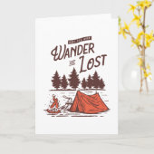 Niet iedereen die Wander verliest is Kaart (Gele Bloem)