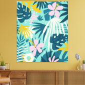 Niet iedereen die wast, is verloren canvas afdruk (Insitu (Woonkamer))