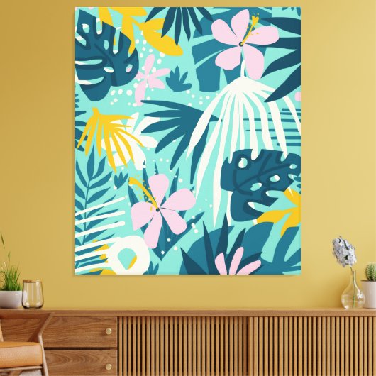 Niet iedereen die wast, is verloren canvas afdruk (Insitu (Woonkamer))