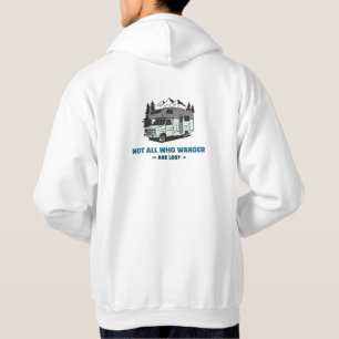 Niet iedereen die wast is verloren. hoodie