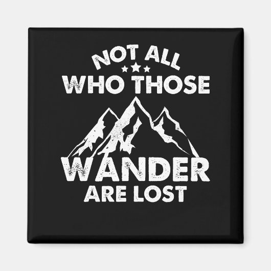 Niet iedereen die wast, is verloren magneet (Voorkant)