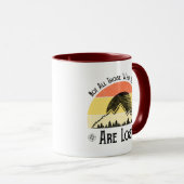 Niet iedereen die wast, is verloren mok (Voorkant rechts)