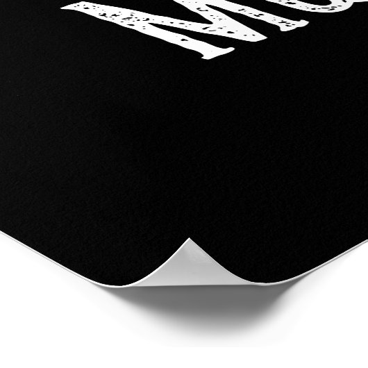 Niet iedereen die wast is verloren paddenstoeljach poster (Hoek)