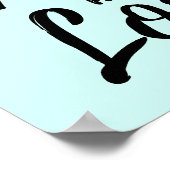 Niet iedereen die wast, is verloren poster (Hoek)