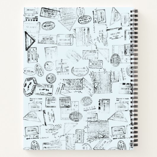 Niet iedereen die wrijft, gaat het reisblad verlor notitieboek (Achterkant)