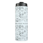 Niet iedereen die wrijft, gaat zijn paspoortstempe thermosbeker (Voorkant)