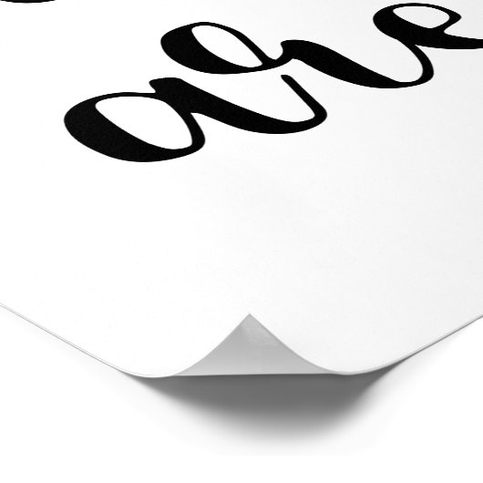 Niet iedereen die wrijft, verliest Poster (Hoek)