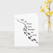 Niet iedereen die wringt, is het slachtoffer van h kaart (Gele Bloem)