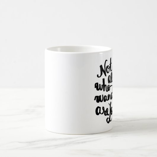 Niet iedereen die wringt is verloren mok (Center)