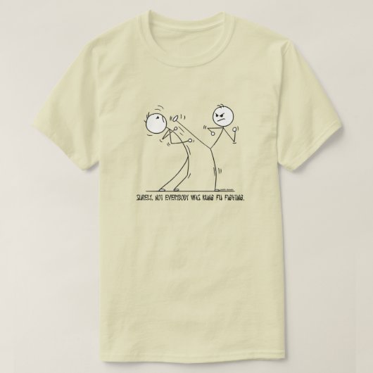 NIET IEDEREEN HEEFT ZO'N FU-VLUCHTEN GEMAAKT. T-SHIRT (Design voorkant)