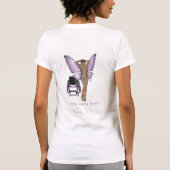 Niet iedereen is geboren om Shirt wit te lopen (Achterkant)