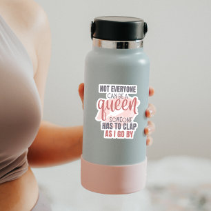 Niet iedereen kan......Op maat gesneden Vinyl Stic Sticker