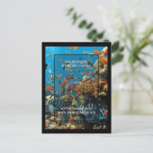 Niet iedereen met ogen KAN HET citaat van het ocea Briefkaart (Staand voorkant)