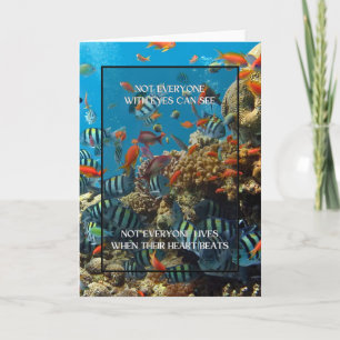 Niet iedereen met ogen KAN HET citaat van het ocea Kaart