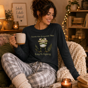 Niet Iedereen Was Kung Fu Strijdende Whimsical Kik Tri-Blend Shirt