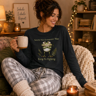 Niet Iedereen Was Kung Fu Strijdende Whimsical Kik Tri-Blend Shirt