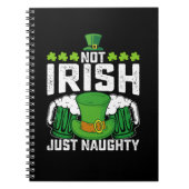 Niet Iers Gewoon Ondeugend Grappig St Patrick's Da Notitieboek (Voorkant)